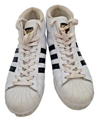 Adidas Men Pro Model S85956 White Running Shoes Sneakers Size 8.5 - Image 1 of 4