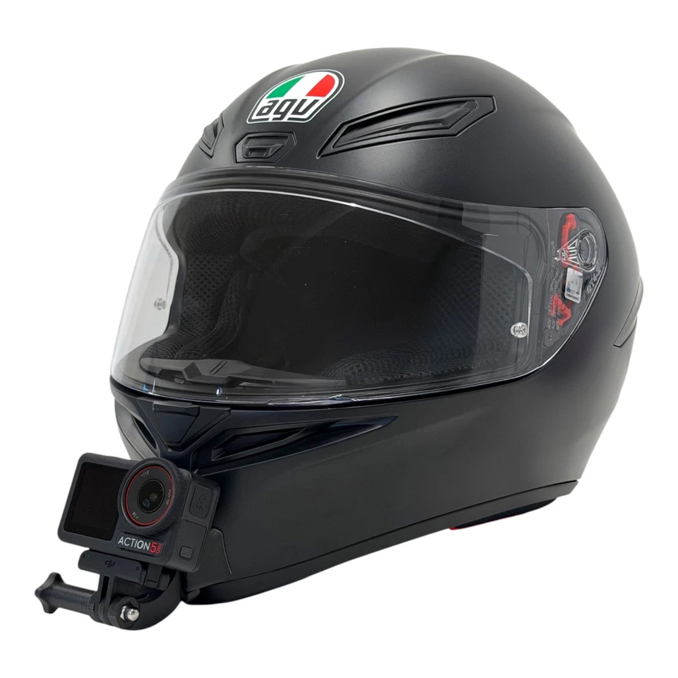 MARKENLOS AGV K1 GoPro Kinnhalterung, Action Cam Halterung, viel Zubehör