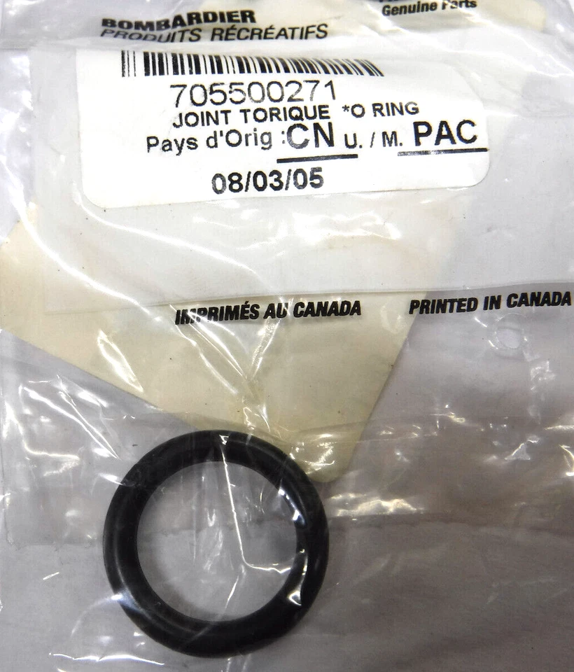 OEM 2001-05 CAN-AM OUTLANDER QUEST TRAXTER 500 O'RING SEAL 705500271 W41-34G - Image 1 of 1