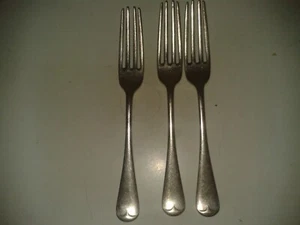 Set of 3 vintage EP A1 E & M Birmingham forks. (A39) - Picture 1 of 7