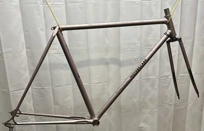 Cuadro de bicicleta de acero plateado Motobecane Le Champion tubo Reynold 531 52 cm Foto 1 de 4