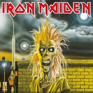 IRON MAIDEN – COVER FIRST ALBUM CANVAS Stampa su Tela 40cm X 40cm PYRAMID - Imagen 1 de 1