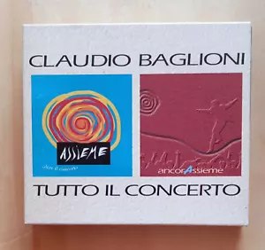 BOX 2 CDs CLAUDIO BAGLIONI Das ganze Konzert zusammen noch zusammen 1992 Columbia - Bild 1 von 8