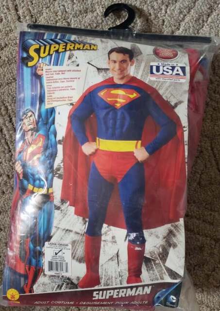 Costume Carnevale Bambino Vestito Superman Man of Steel Rubie's art.886504