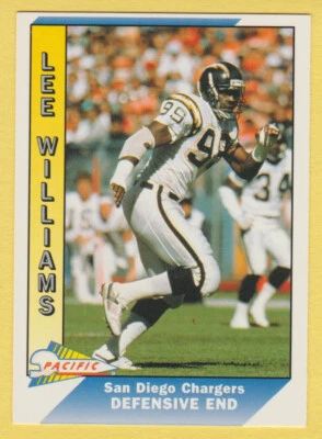 1991 Pacific - Lee Williams #455 - San Diego Chargers - NM - Image 1 of 2