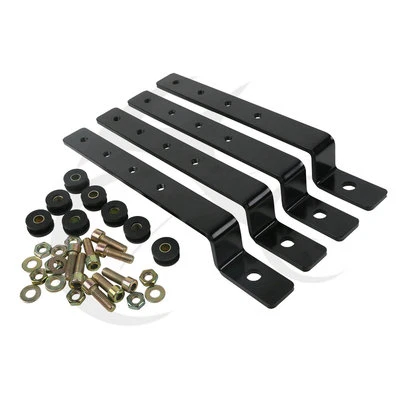 Kit de soporte de montaje de bolsa de sillín duro universal ajustable para Harley Davidson Foto 1 de 4