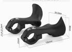 Pair Bicycle Mountain Bike Cycle Handlebar Ends Stem Barends for Cycling Black