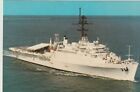 U.S.S. LA SALLE (AGF-3) POSTCARD Navy Ship Middle East Force Flagship