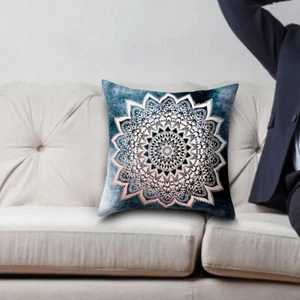 J 45x45cm Throw Pillow Covers Datura Flowers Pillow Cover Cushion - Picture 1 of 8