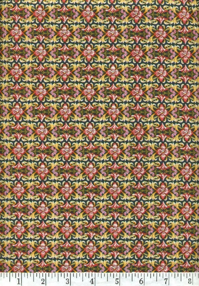 Splendor II Small Flower Quilt Fabric - 1 Yard
