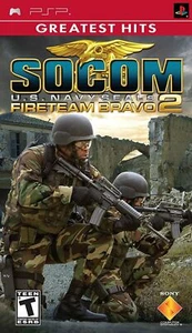 SOCOM U.S NAVY SEALS (FireTeam Bravo 2) - GREATEST HITS (Sony PSP) NEW ™ - Picture 1 of 1