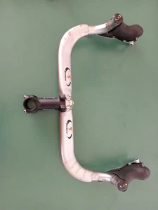 Tranz manubrio Crono leve Ergopower bici Corsa - Imagen 1 de 9