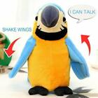 Cutiest Talking Parrot Toy Mimicry Pet Speaking Plush Toy Birthday Xmas Gift