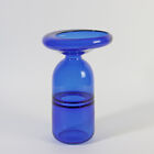 Formia Murano Luxory Glass Vase Glas Blau Incalmo Sehr Groß Amorph Paulo Crepax