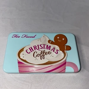 Too Faced Christmas Coffee Bite Sized Eyeshadow Palette NIB SMELLS LIKE COFFEE ! - Picture 1 of 3