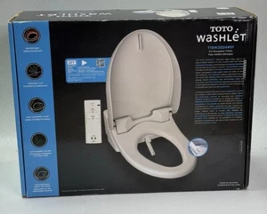 TOTO T1SW2024 Weiß Automatischer Washlet Bidet WC-Sitz Länglich Offener Kasten. Neu. - Bild 1 von 4