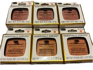 B Pure Essentially Ageless Luminizing Blush Coral Pink Just Peachy 6er Set - Bild 1 von 4