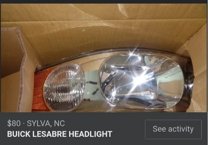 Conjunto de faros Dorman 1590566 para Buick LeSabre 00-05 Foto 1 de 1