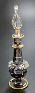 Vintage Handmade Egyptian Perfume Bottle made pre 1995 JCE11 18 - Picture 1 of 2