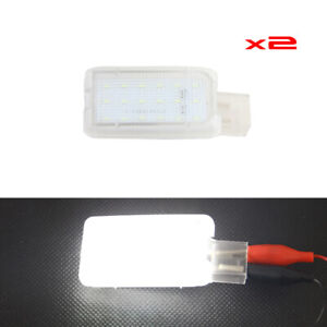 2x Car Auto Vehicles White Led Luggage Compartment Trunk Lamp For Mitsubishi ASX