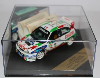 Vitesse 1/43rd V98150 Toyota Corolla WRC Winner Rallye Catalunya 1998 D.Auriol - Image 1 of 4