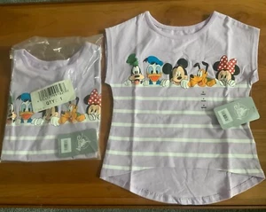 DISNEY. ‘’Mickey And Friends’’ GIRL’S T-SHIRT SIZE 4 Reduced! - Picture 1 of 2