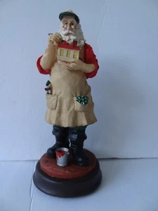 Vintage Music Box Santa Claus Old Toy Maker, Plays " Toy Land." - Picture 1 of 8