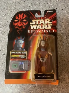 Star Wars Action Figure Nute Gunray Trade Federation Episode 1 CommTech 1998 nr - Picture 1 of 2