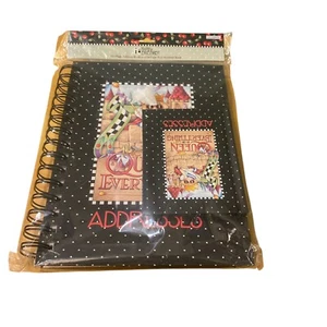 Mary Engelbreit "The Queen of Everything" Address Book Set, Large and Mini, New - Picture 1 of 4