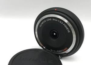 OLYMPUS LENS 9mm F 8.0 FISHEYE Camera Lens From Japan - Picture 1 of 10