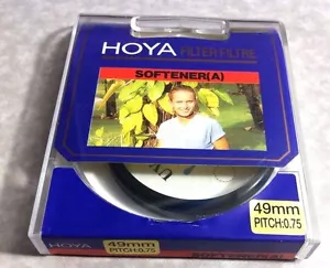 Hoya 49mm Softener a Soft Focus Glass Lens Filter Soften 49 mm Japan Softener(a) - Picture 1 of 3