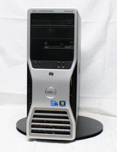 Dell precision T5500 Xeon E5504@2.00GHz 4GB 500GB SSD Windows 10 pro - Picture 1 of 7