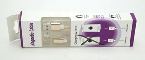 X001U25RAV Magnetic Charger/Sync USB Cable F/Android W/Micro USB Adapter. Unused - Picture 1 of 1