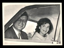 1964 Topps John F. Kennedy #61 Pres. JFK and His Wife Jacqueline.. NM