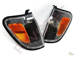 Black Corner Signal Lights For Toyota 98-00 Tacoma 4WD & PreRunner - Picture 1 of 2