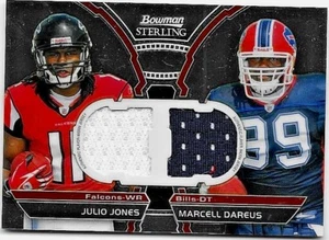 CAMISETAS JULIO JONES & MARCELL DAREUS 2011 BOWMAN ESTERLING DOBLE 2 COLORES RADIOCONTROL - Imagen 1 de 1