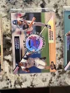 Fleer Ultra MLB 1998 doble problema insertar tarjeta en Erstad Jason Dickson 9 - Imagen 1 de 1