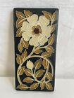 Rare Art Tile Motawi Tileworks Ann Arbor, MI 4x8 Flowers w/ Leaves New