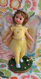 Madame Alexander Yellow Butterfly Princess Collectible Figurine NIB 2001