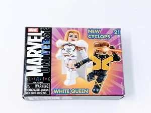 Marvel MiniMates - White Queen & New Cyclops - 2004 - New - Picture 1 of 4