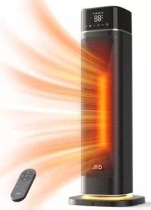 24" Space Heater, JRD Fast Heating Portable Electric Heater with Remote, Nigh... - Picture 1 of 6