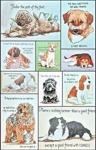 Tailwaggers #3 - Good Friend, Save Time, Never Grow Up & More - Cross Stitch - Picture 1 of 2