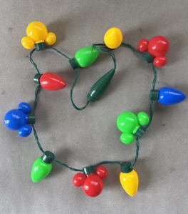 Disney Mickey Weihnachtsbirne Leuchtkette London Disney Store Exklusiv - Bild 1 von 3