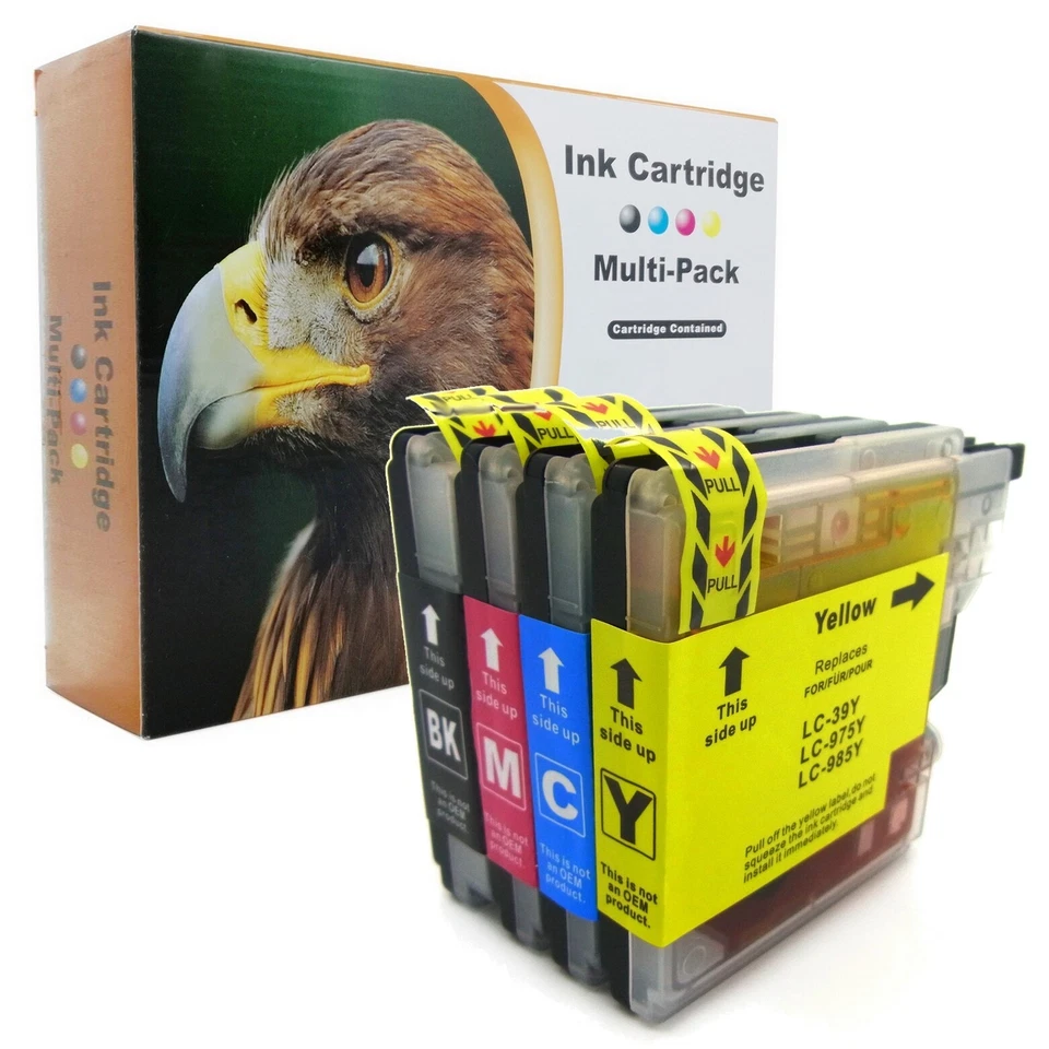 D&C Tintenpatrone kompatibel für Brother DCP-J125 DCP-J515W MFC-J220 MFC-J415W - Bild 1 von 1