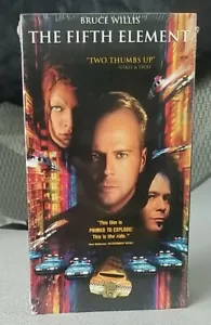 The Fifth Element Sealed VHS 1997 Columbia Orange Seal - Picture 1 of 8