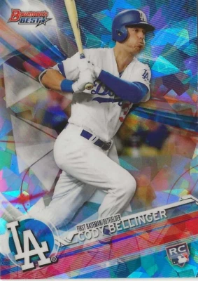2017 Bowman's Best - Cody Bellinger #65 Atomic Refractor (RC) - Image 1 of 2