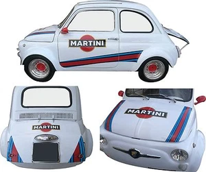 ADESIVI FASCE MARTINI FIAT 500 VECCHIA SERIE KIT - Imagen 1 de 1