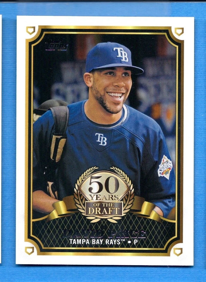 2014 Topps 50 Years of the Draft #3 David Price Rays - Image 1 of 1