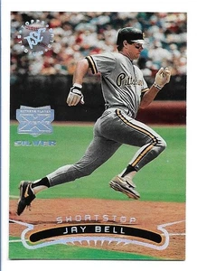 Jay Bell 1996 Stadium Club Silver Extreme Players - Pittsburgh Pirates - Picture 1 of 2