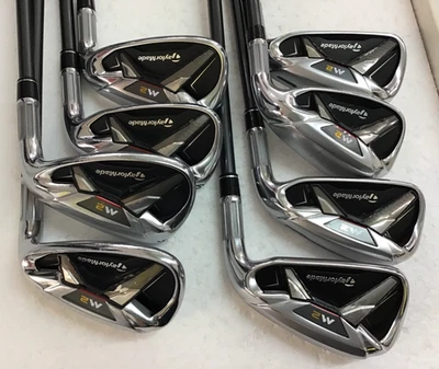 Taylormade M2 Iron Set #5-9,P,A,S (8Clubs) / Flex R Regular TM7-216 - Image 1 of 4